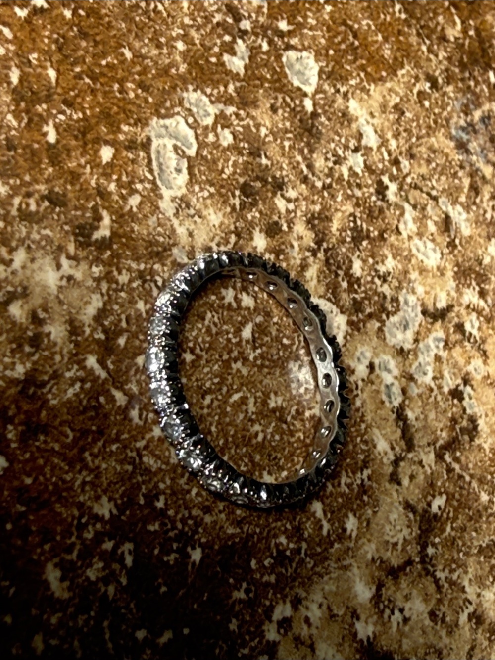 White Gold Eternity Band - Women Jewelry